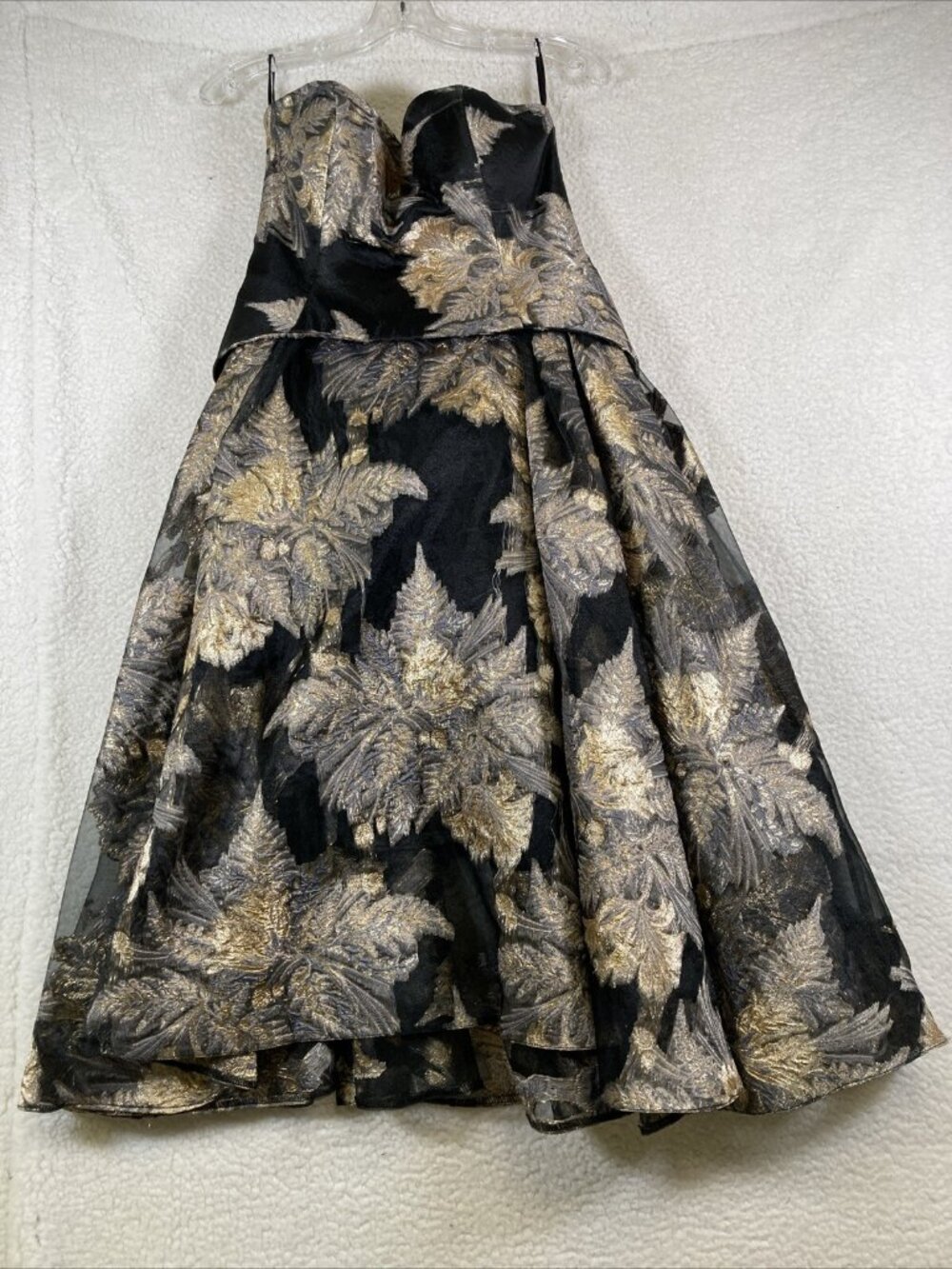 John Paul Ataker Short Lined Sleeveless Nina Raynor Evening Dress Size 2
